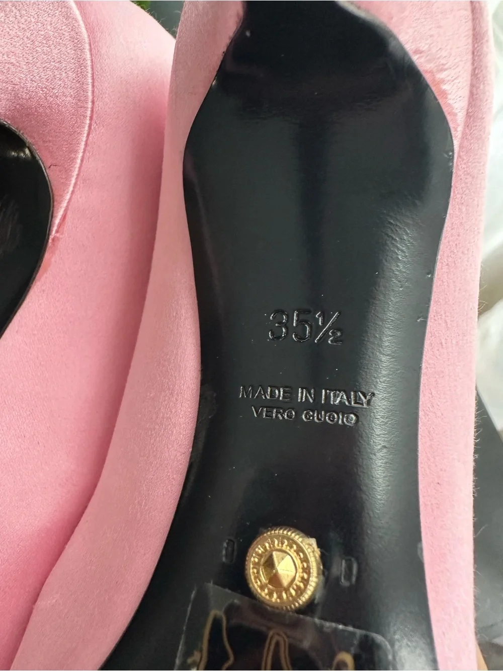 FAUSTO PUGLINI Pink Embellished Pointed-Toe Pumps